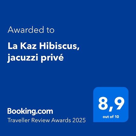 La Kaz Hibiscus, Jacuzzi Prive Villa Le Tampon Bagian luar foto